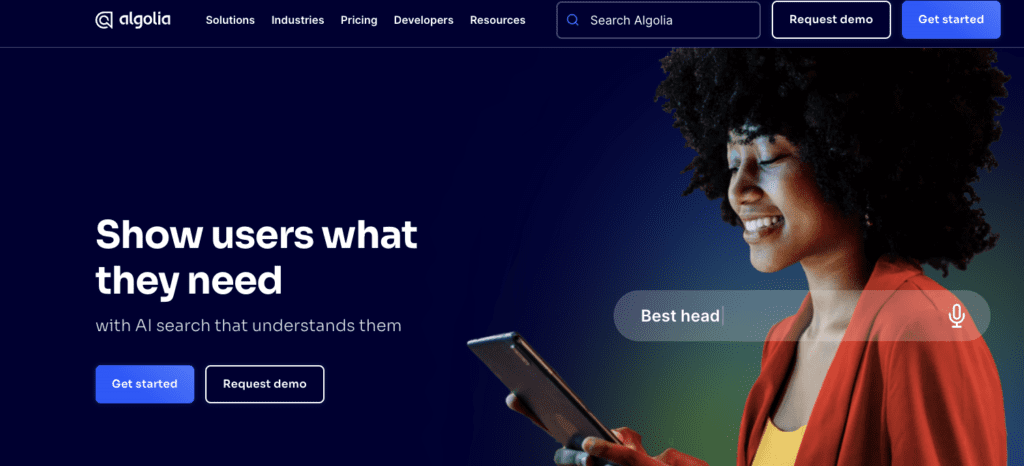 ALGOLIA: AI marketing research tool