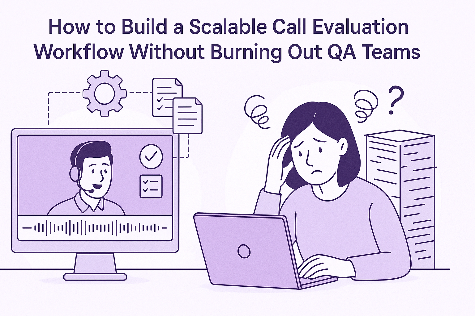 How to Build a Scalable Call Evaluation Workflow Without Burning Out QA Teams