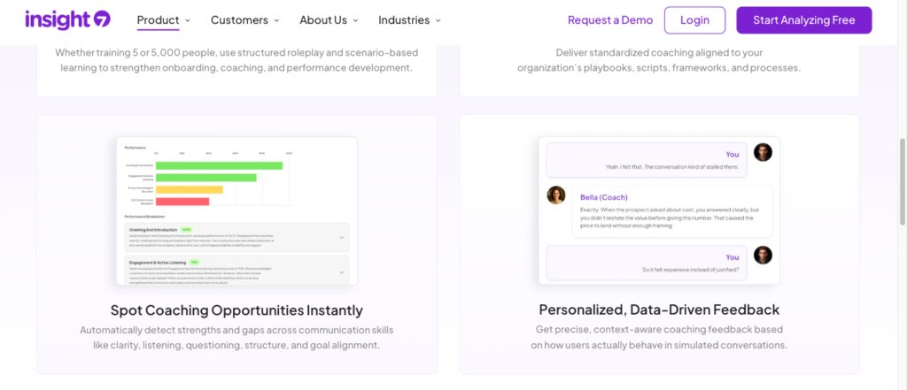 image of the Insight7 AIU coaching benefits