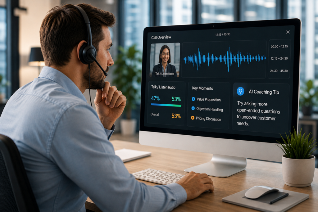 AI sales coaching