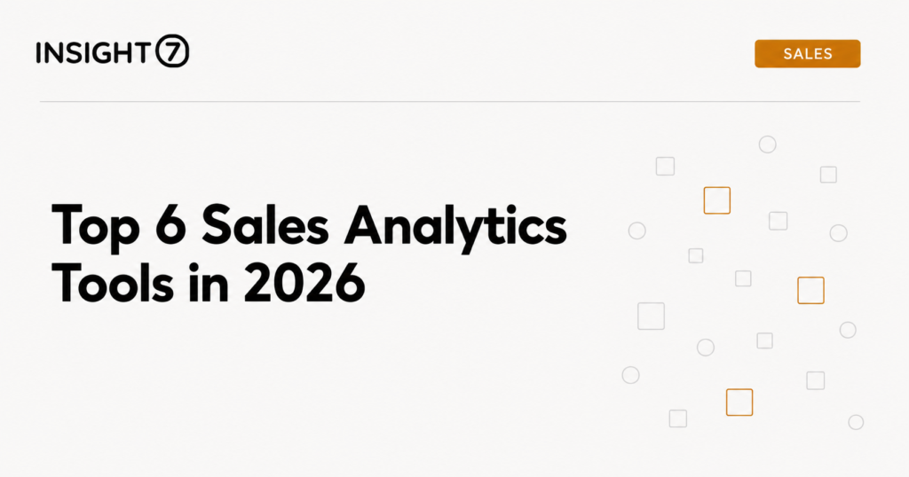 sales analytics tools