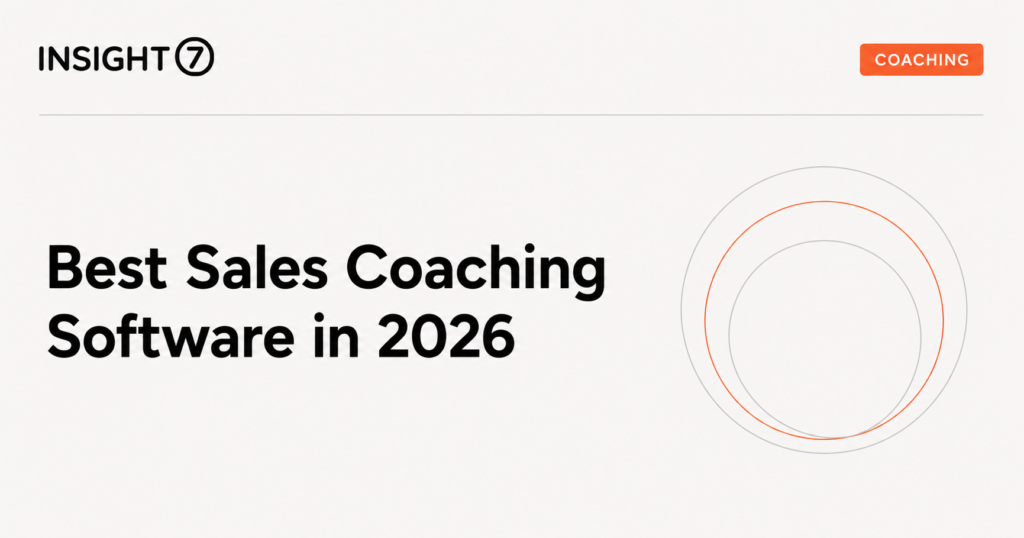 sales coaching software
