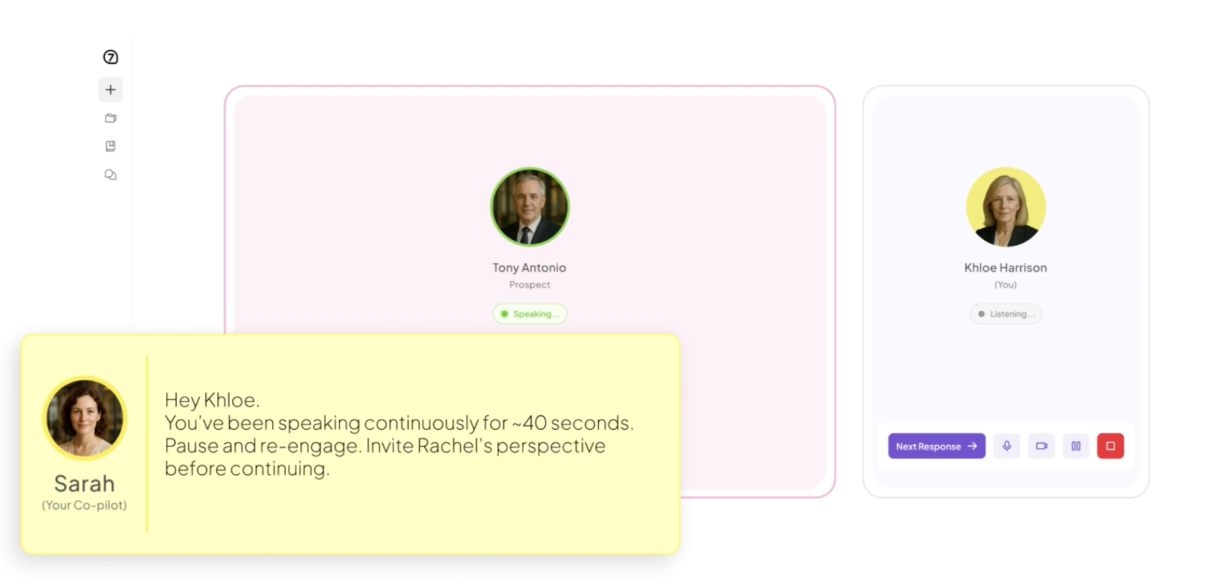AI knowledge base with live assist