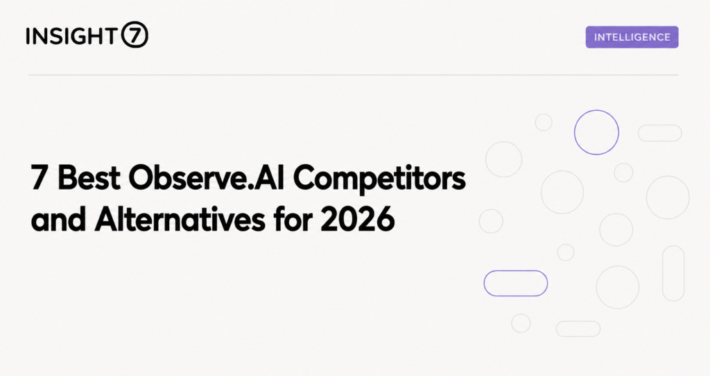 observe.ai competitors