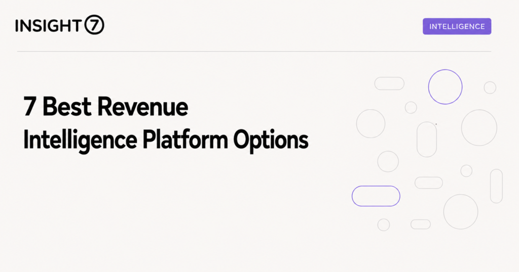 revenue intelligence platform